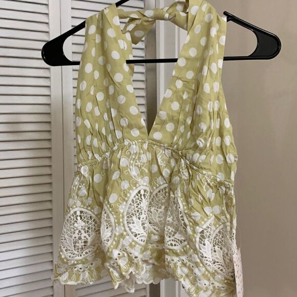 Free people lunch date halter top - Picture 4 of 9